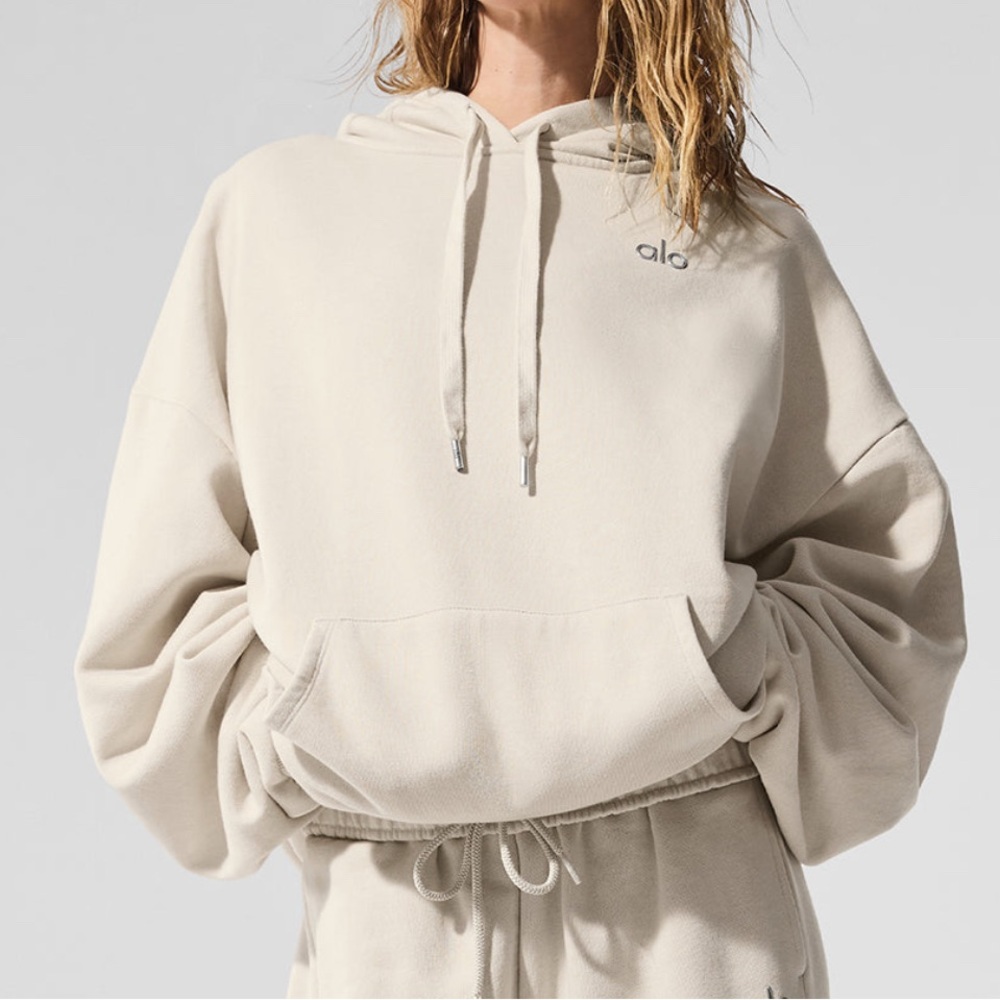 Alo Yoga Bone Accolade Hoodie NWT